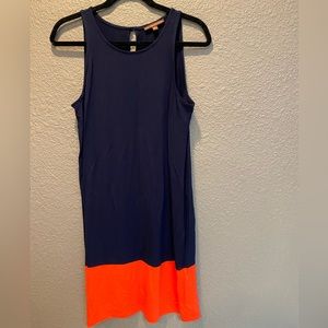 Women’s dual colored short sleeve summer dress brand new